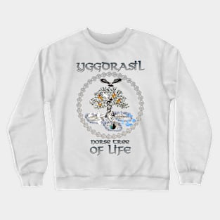 Vikings' Yggdrasil: The Viking Tree of Life in Norse Mythology Crewneck Sweatshirt